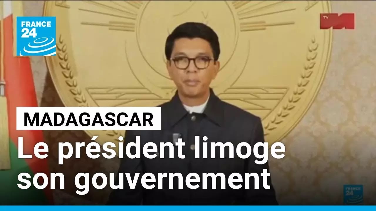 Manifestations &agrave; Madagascar : le pr&eacute;sident limoge son gouvernement &bull; FRANCE 24