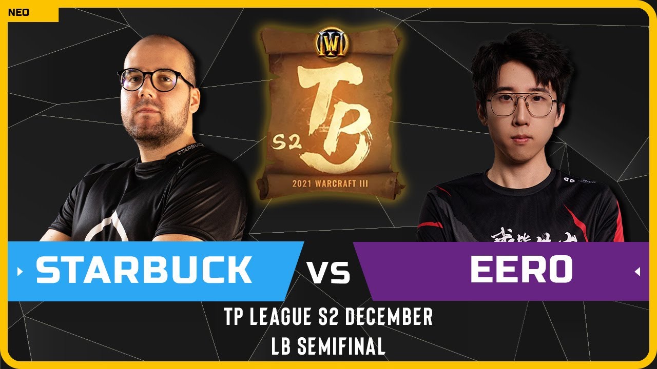 WC3 - [HU] Starbuck vs Eer0 [UD] - LB Semifinal - TP League S2 Monthly 4