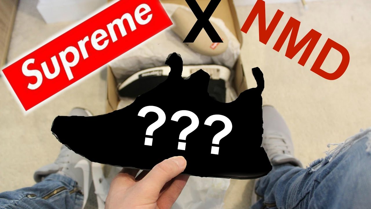 SUPREME X NMD CUSTOM: ONE OF A KIND!!