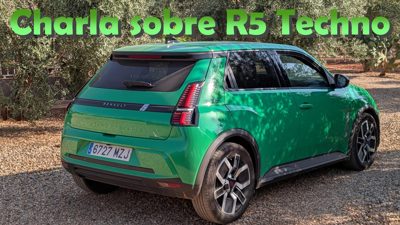 Charla sobre R5 Techno #andalucia #automobile #cordoba #osmopocket3 #r5 #renault #eléctrico #carga