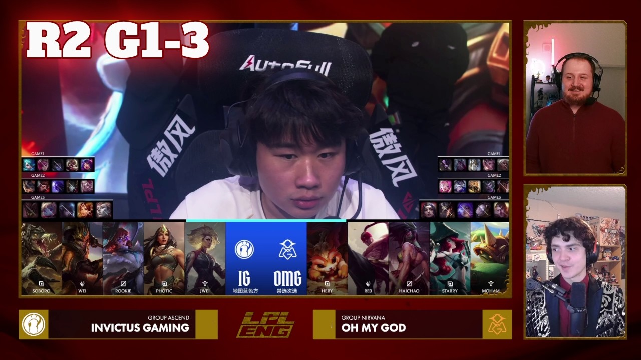 OMG vs IG - Game 3 | Play-In Round 2 S16 LPL Winter Playoffs 2026 | Invictus Gaming vs Oh My God G3