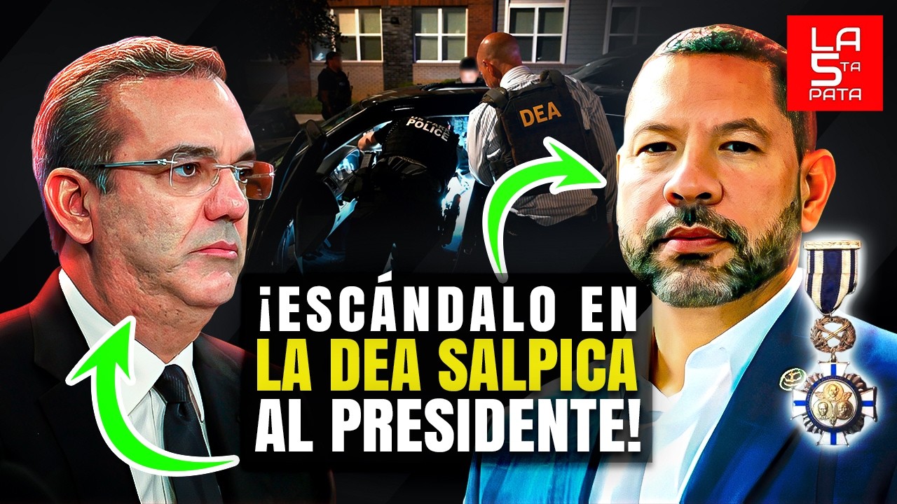 ¡Luis No Imaginó que la Medalla Complicaría Todo! Agente de la DEA Recibió la Orden de Duarte