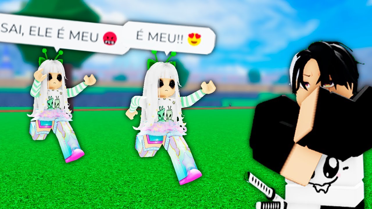 AS IRMÃS GÊMEAS ESTRANHAS NO BLOX FRUITS...