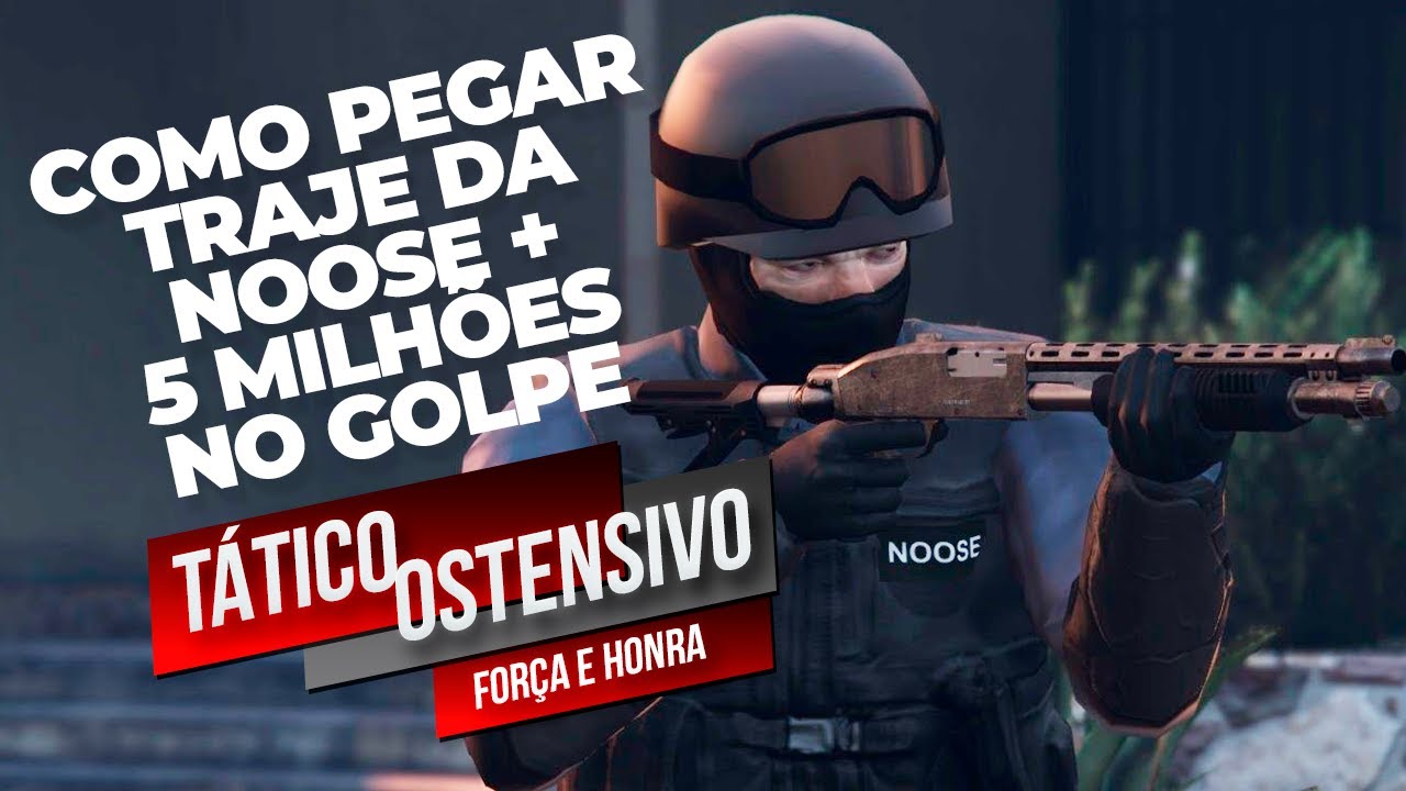 COMO PEGAR TRAJE DA NOOSE NO GTA 5 ON LINE + 5 MILHÕES no GOLPE DO CASSINO
