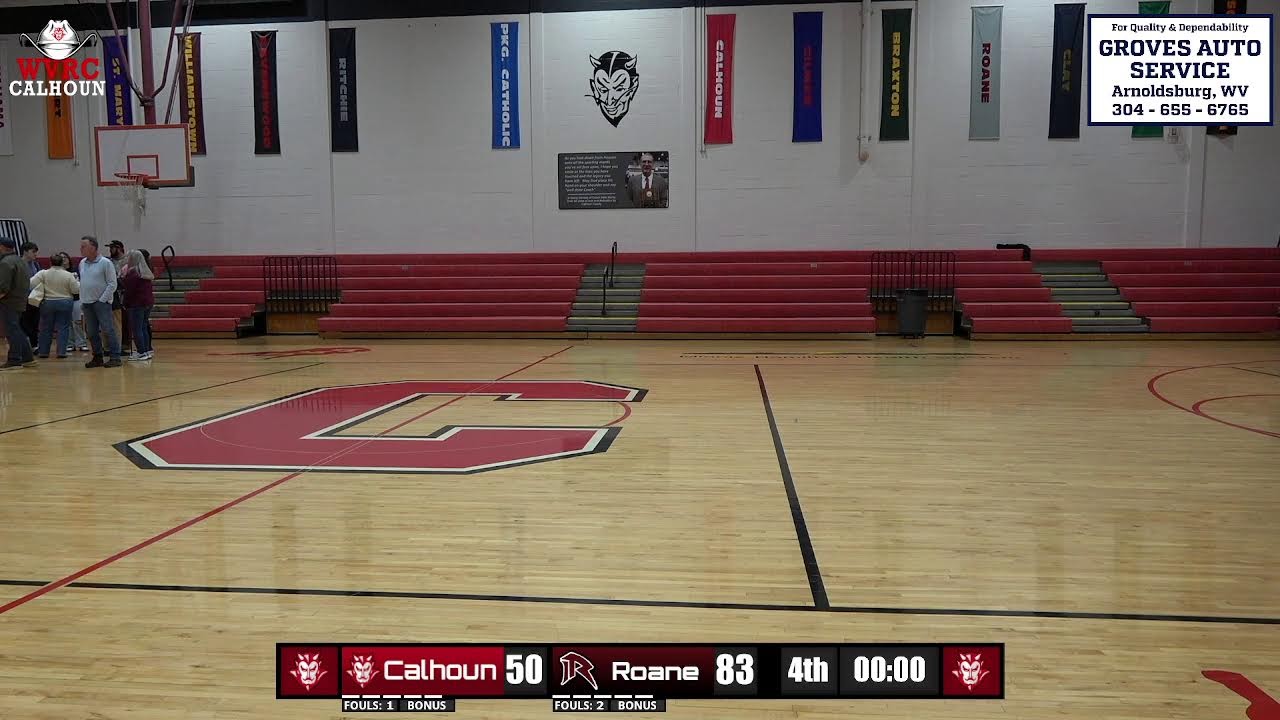Calhoun Co. vs. Roane Co. Boys Basketball