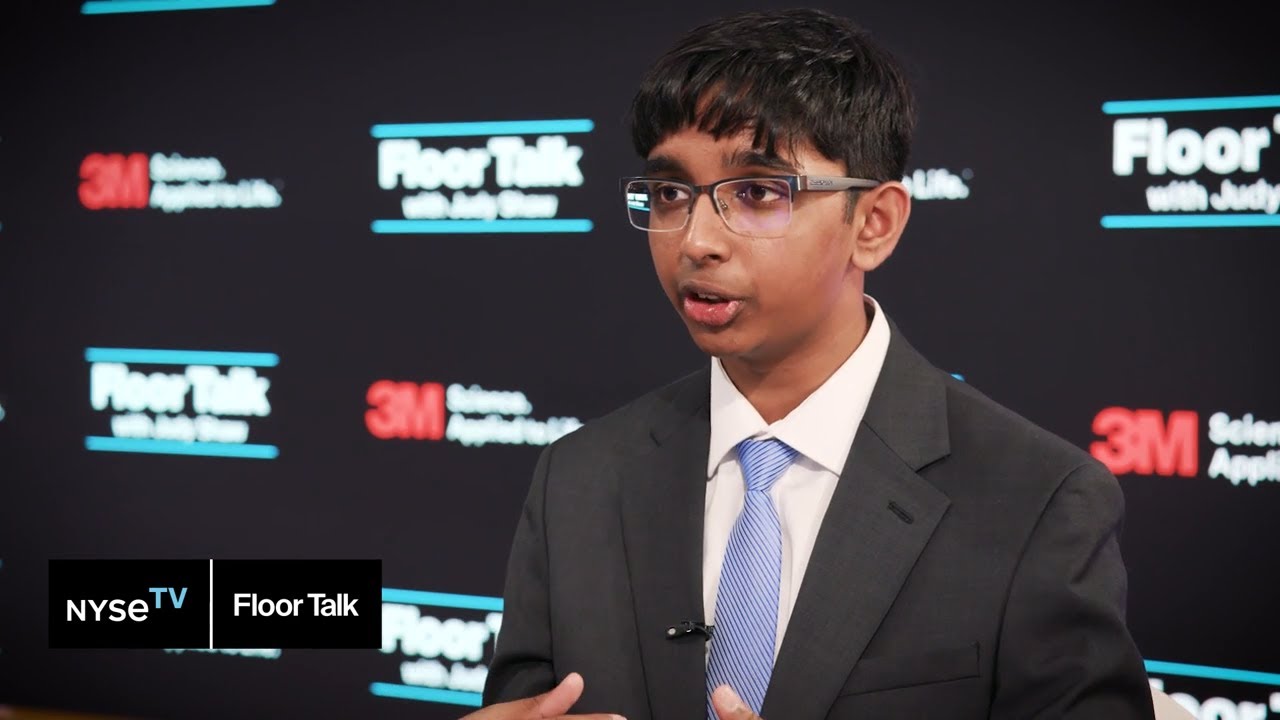 🎉 Congratulations to Sirish Subash, the 14-year-old winner of the 3M Young Scientist Challenge!
