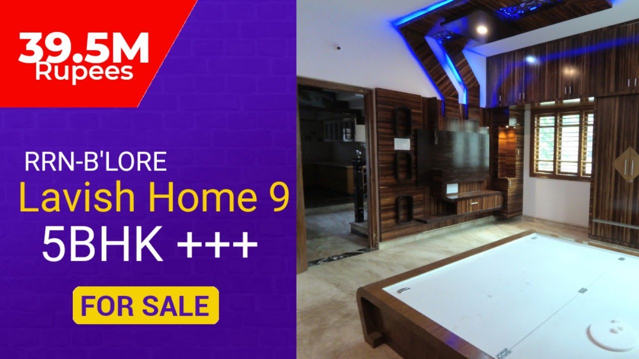Lavish Home 9 | RR Nagar 5BHK Lift Home Theater Luxury Independent