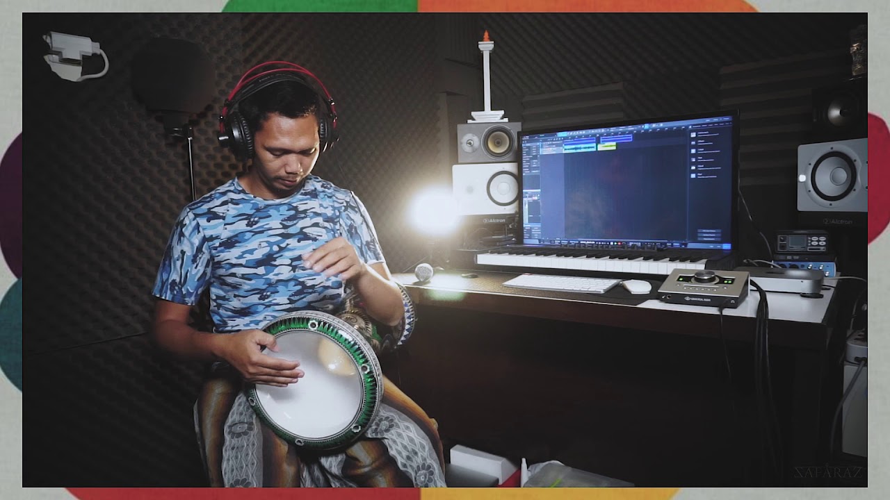 SAFARAZ BAND Master Darbuka Alvhye Shabbiel الله على نور رسول الله Ala nuri Rasulillah Darbuka Cover