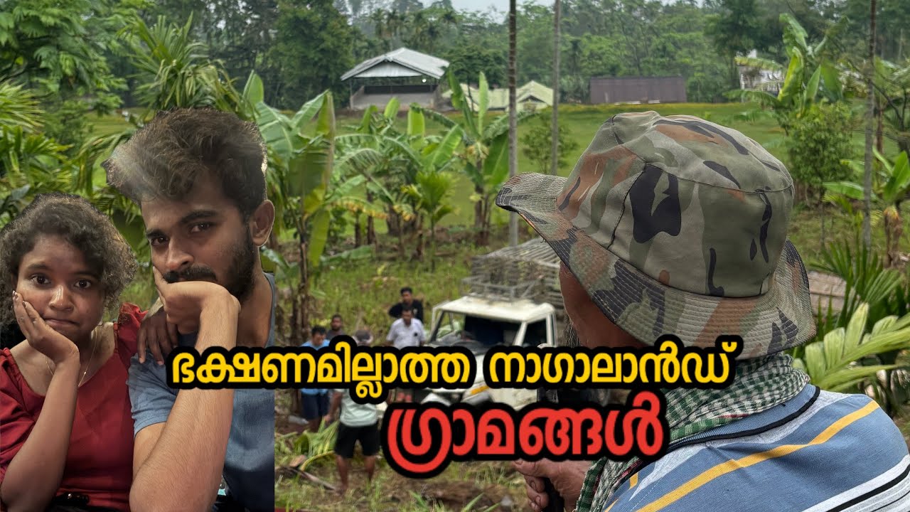 നാഗാലാ‌ൻഡിൽ എവിടെയും ഭക്ഷണം കിട്ടാനില്ല 😔🚲🏔 Cycling Nagaland. Merankong Village