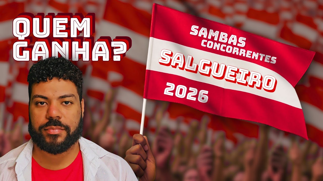 QUEM GANHA pra ser samba SALGUEIRO 2026? Rio Carnaval Disputas de Sambas Concorrentes