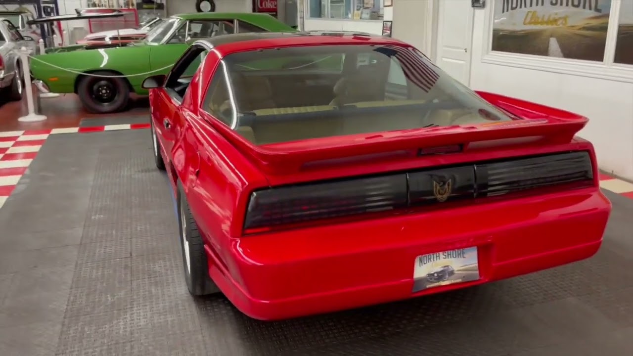1989 Pontiac Firebird - TRANS AM - GTA - LOW MILES