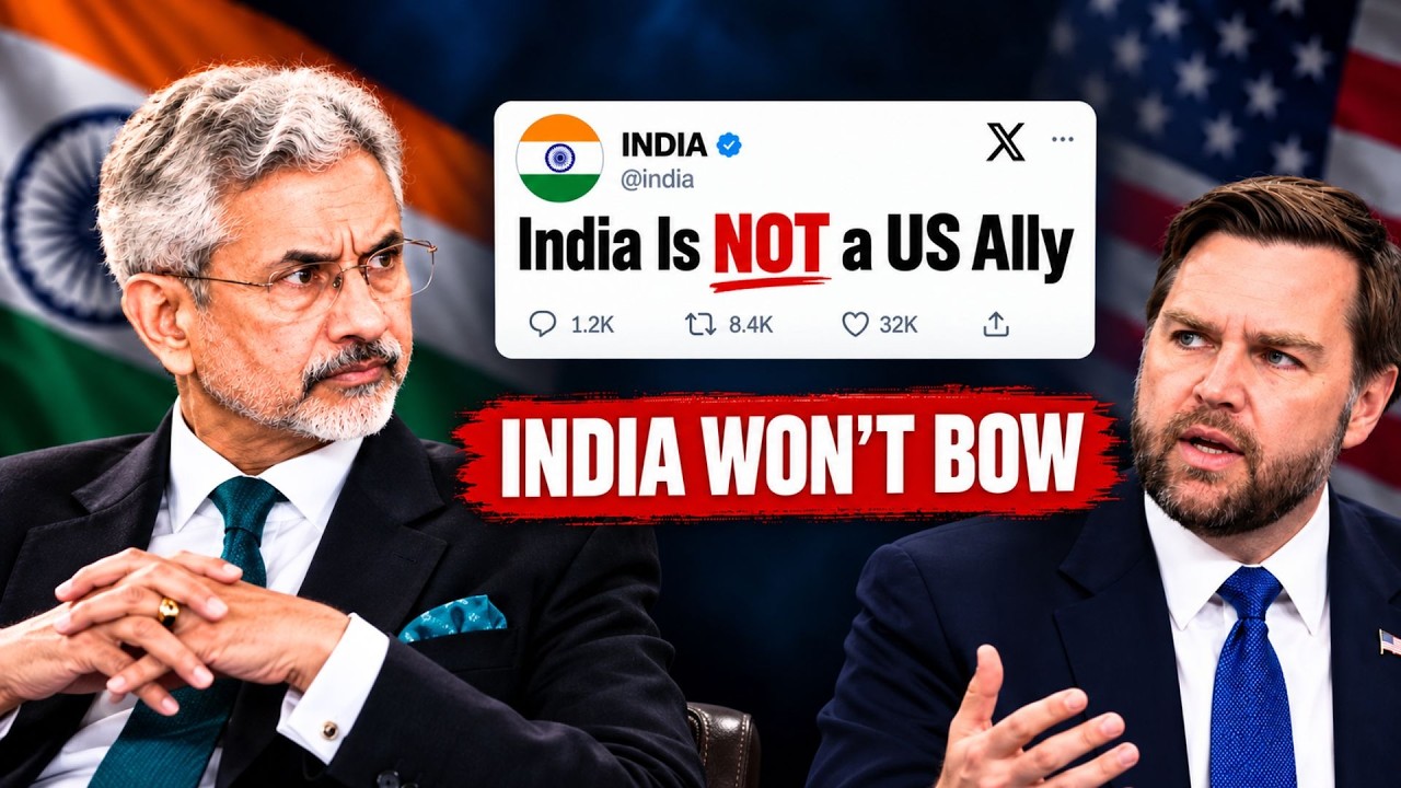 How EXACTLY Jaishankar Just Reset India&rsquo;s Relationship With America 🇮🇳