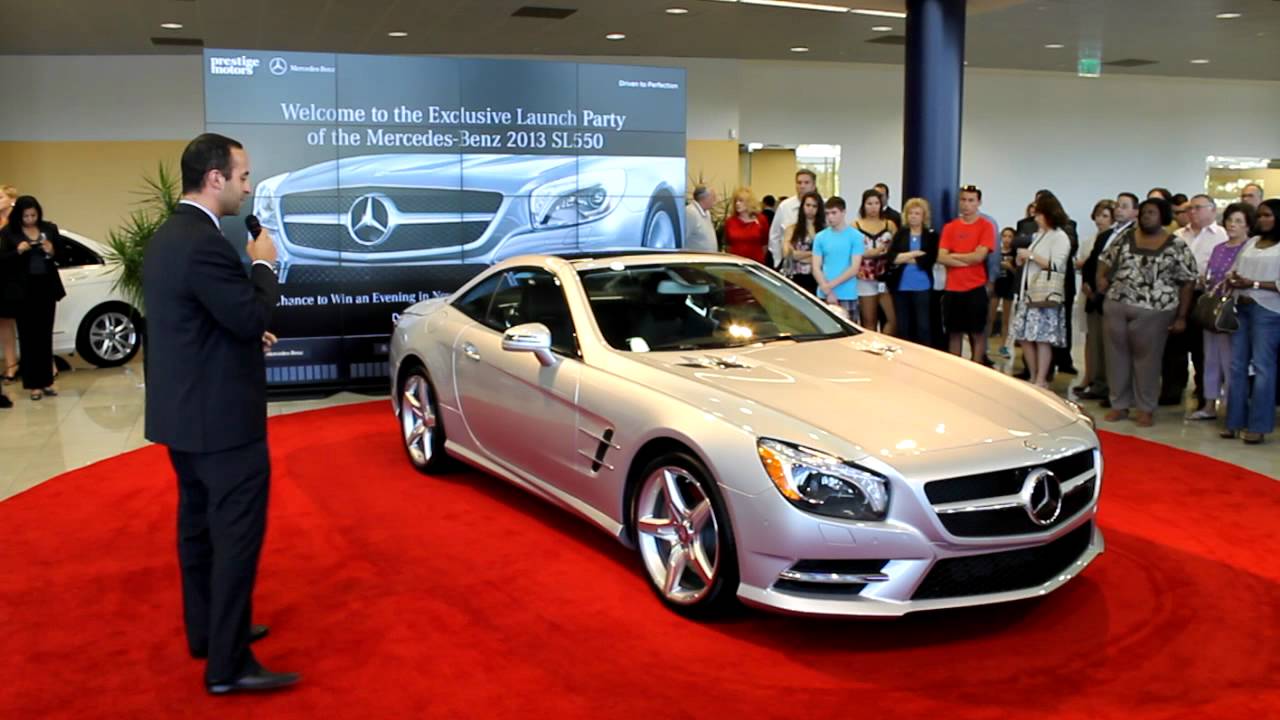2013 Mercedes-Benz SL550 Launch Event at Prestige Motors