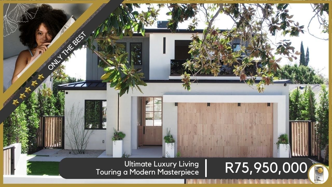 4K Ultimate Luxury Living Touring a Modern Masterpiece Worth R75,950,000 ZAR or $3,999,000 USD