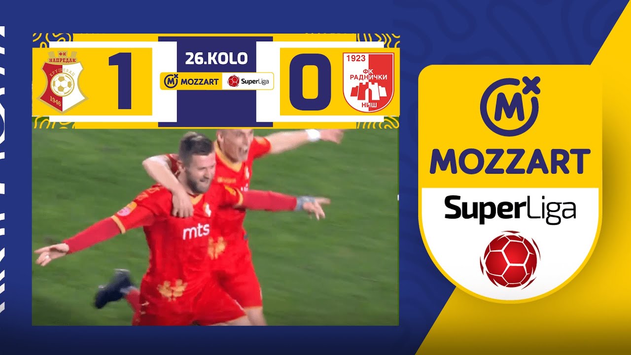 Mozzart Bet Super liga 2023/24 - 26.Kolo: NAPREDAK – RADNIČKI NIŠ 1:0 (0:0)
