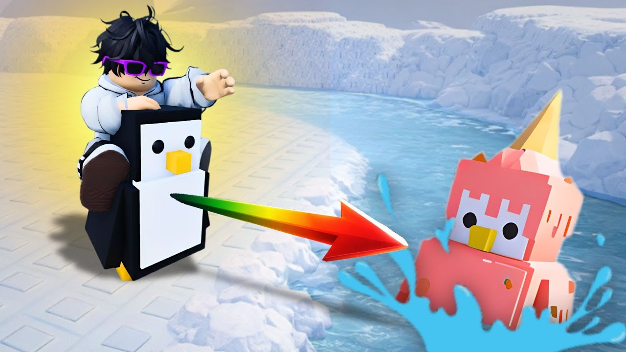 TICO DERRUBANDO PINGUINS DE FORMA ESTILOSA !! | Roblox - Knockout