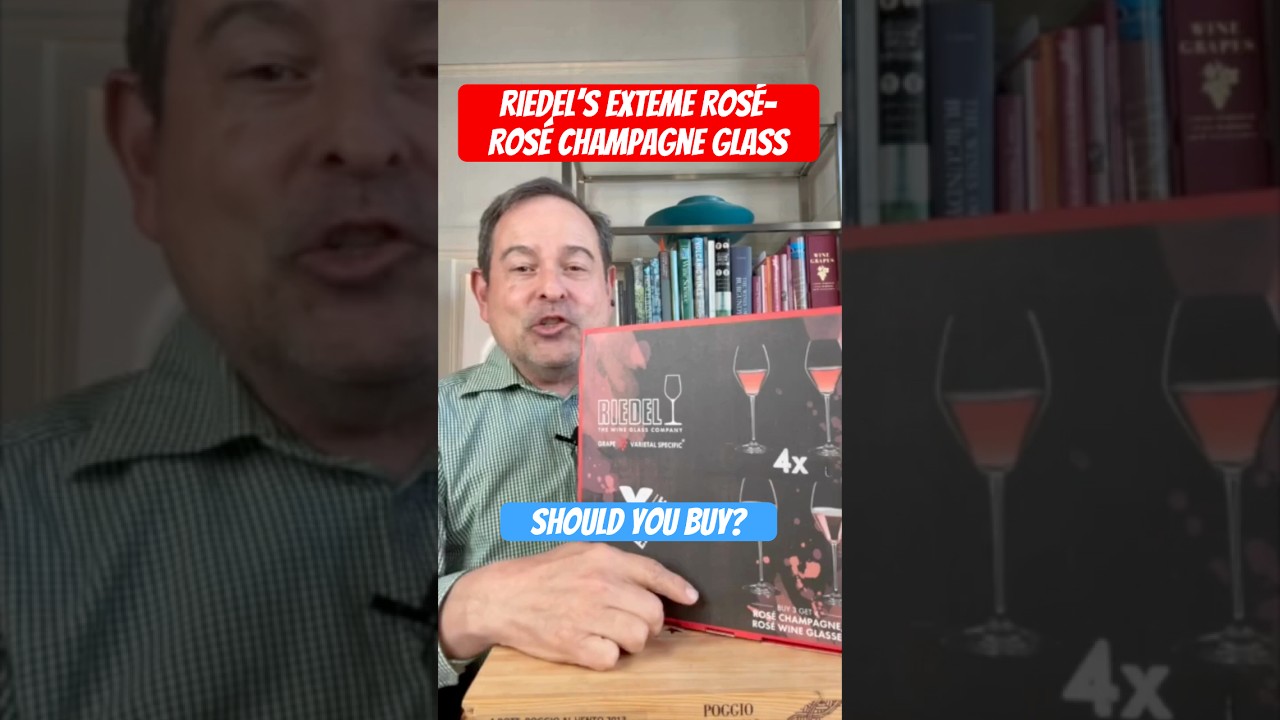 Disappointed by Riedel Extreme Ros&eacute; Glass &ndash; Just 88 Points. Not Good Enough. #shorts #wineglass