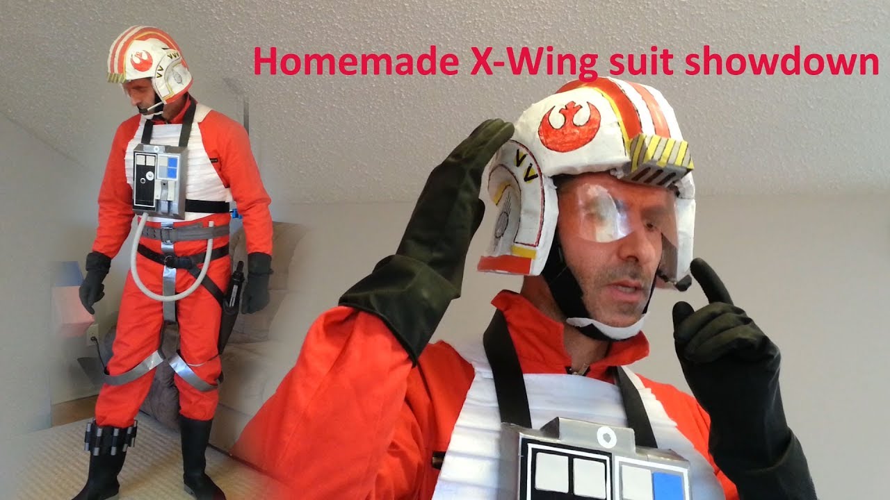 Homemade Rebel X- Wing Pilot Suite -Showcase