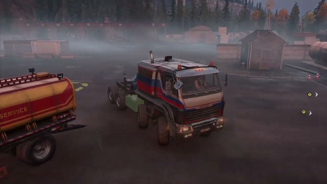 Snowrunner   Multiplayer Hard Mode    Back to Smithville Dam