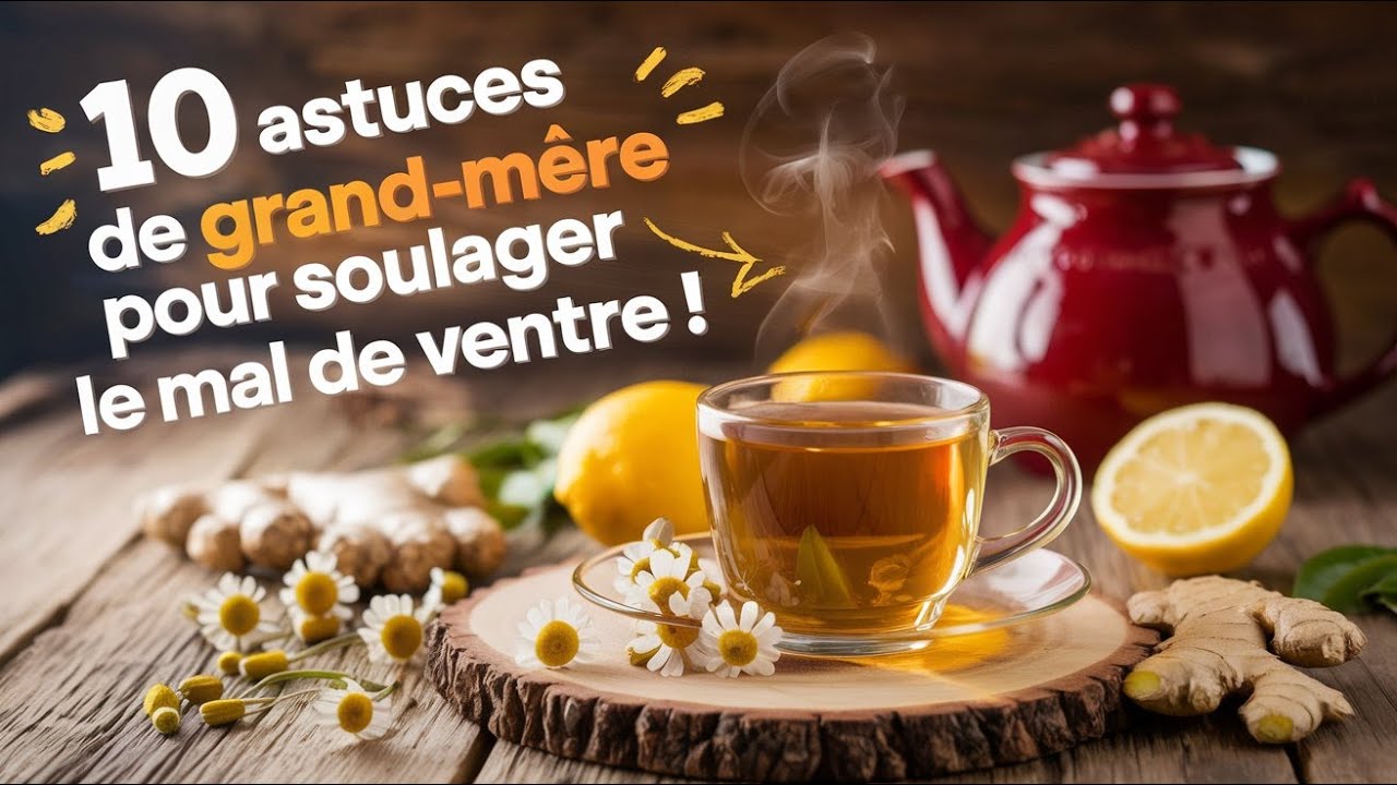 Les Astuces de Grand-Mère pour le Mal de Ventre