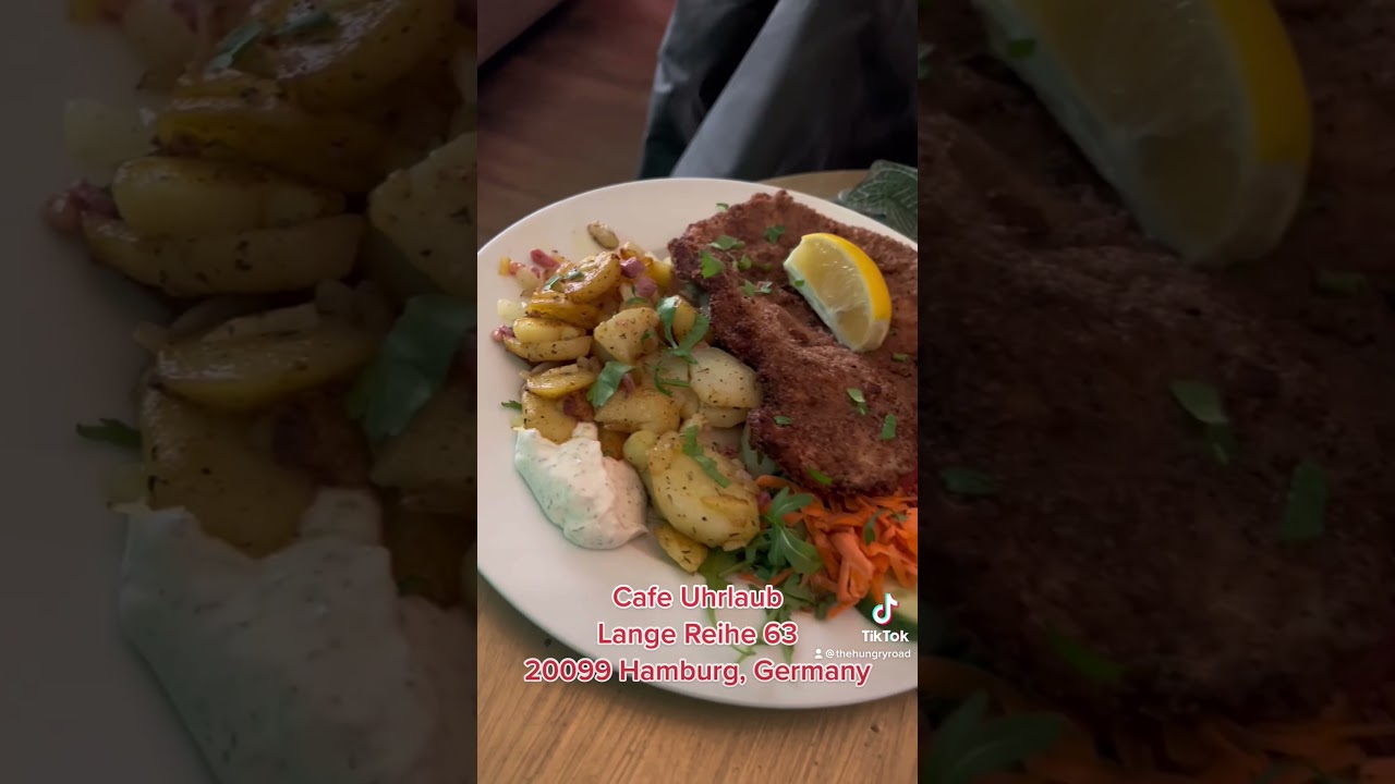 Cafe Uhrlaub Has Set The Bar High For German Schnitzel! Can It Get Better Than This?!