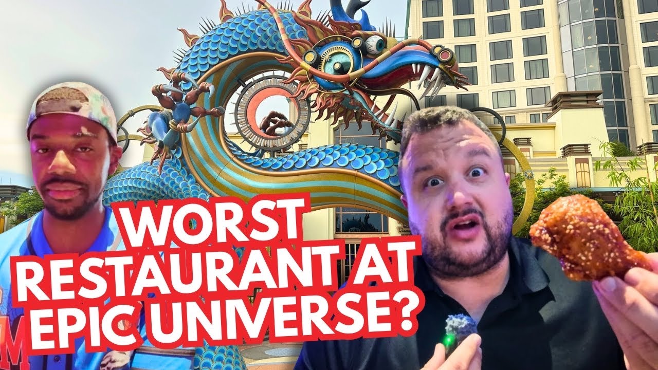 The Blue Dragon Pan-Asian Restaurant HONEST REVIEW - Is this the WORST Epic Universe Restaurant?!