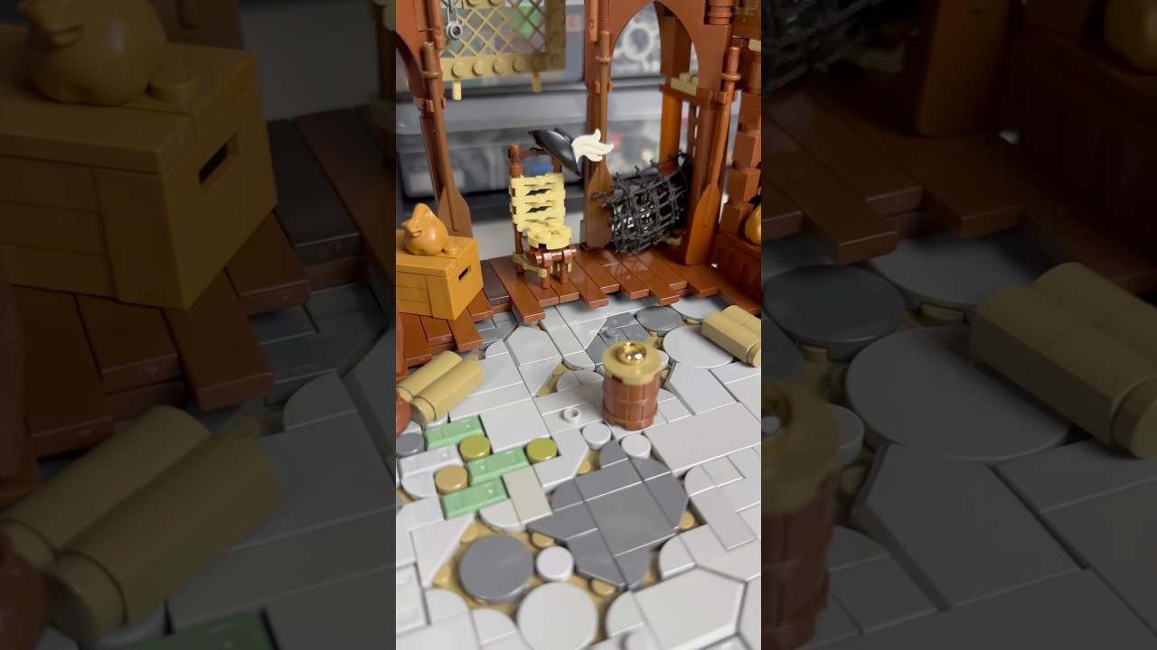 SECRET Details in this LEGO MOC #lego #legomocs #legolotr #afol #legolordoftherings
