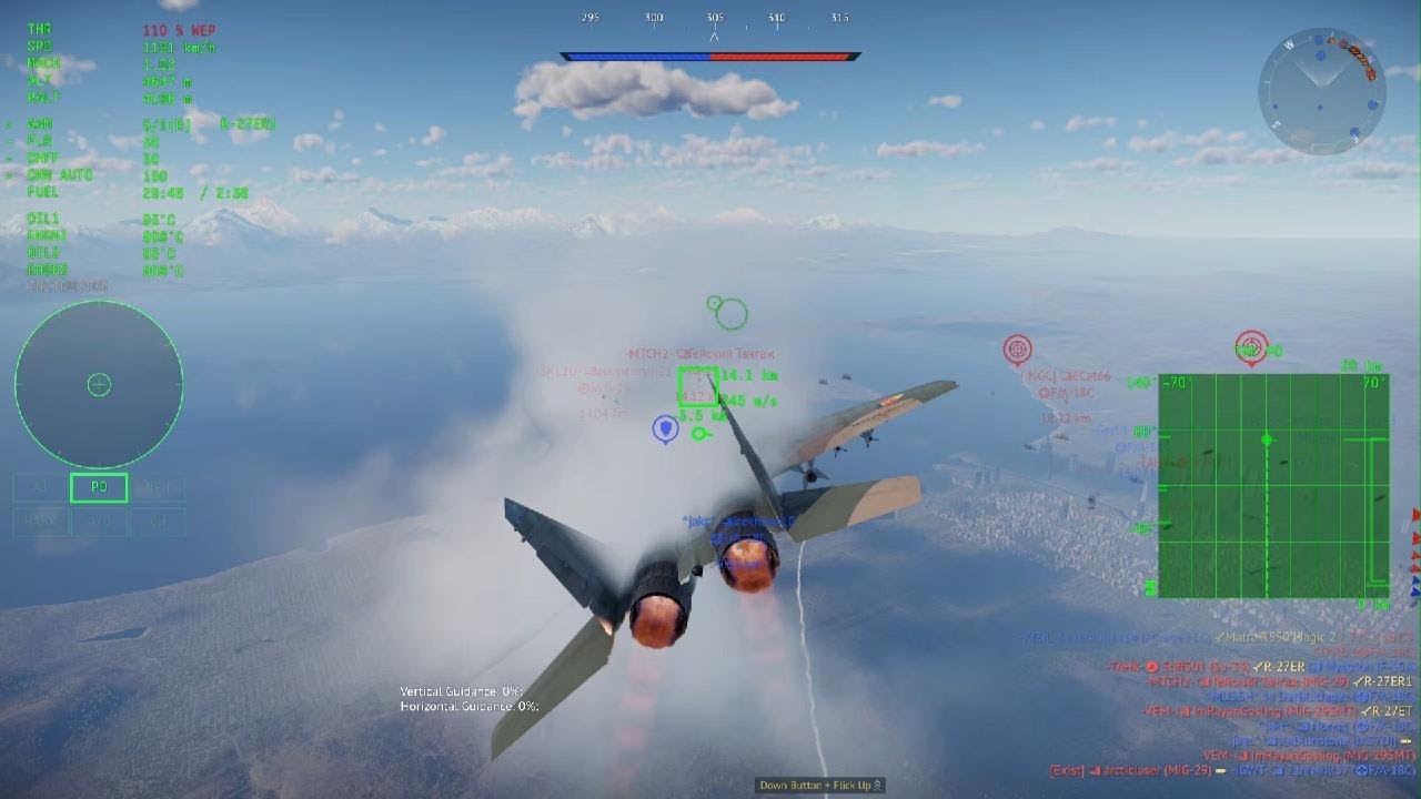 War Thunder Mig-29 vs Mig-29