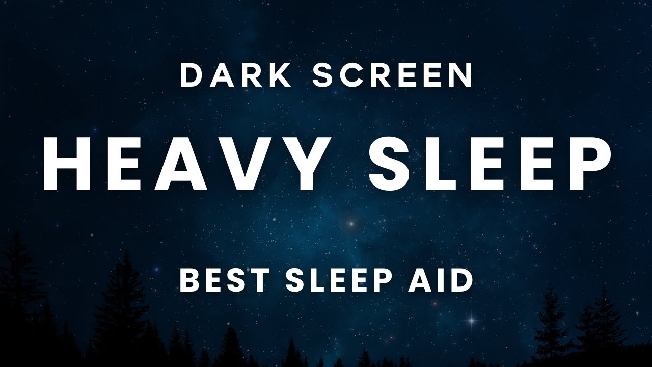 8 hours of Relaxing White Noise for Deep Sleep | Dark Screen | White Noise | Calm screen for sleep