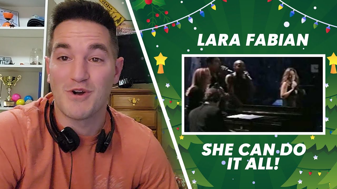 First Time Hearing White Christmas Live from PBS - Lara Fabian | Christian Reacts!!!
