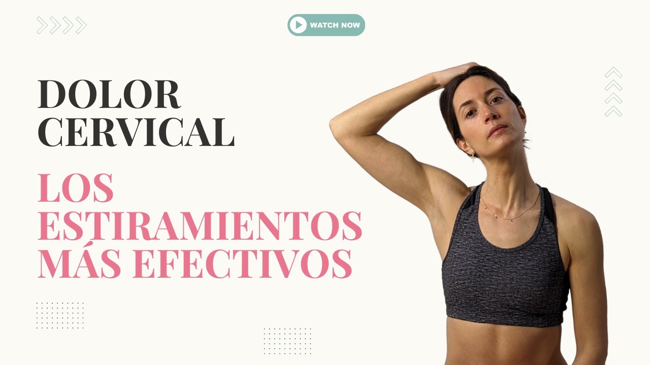 Los 2 estiramientos (MÁS EFECTIVOS) para aliviar el DOLOR DE CUELLO