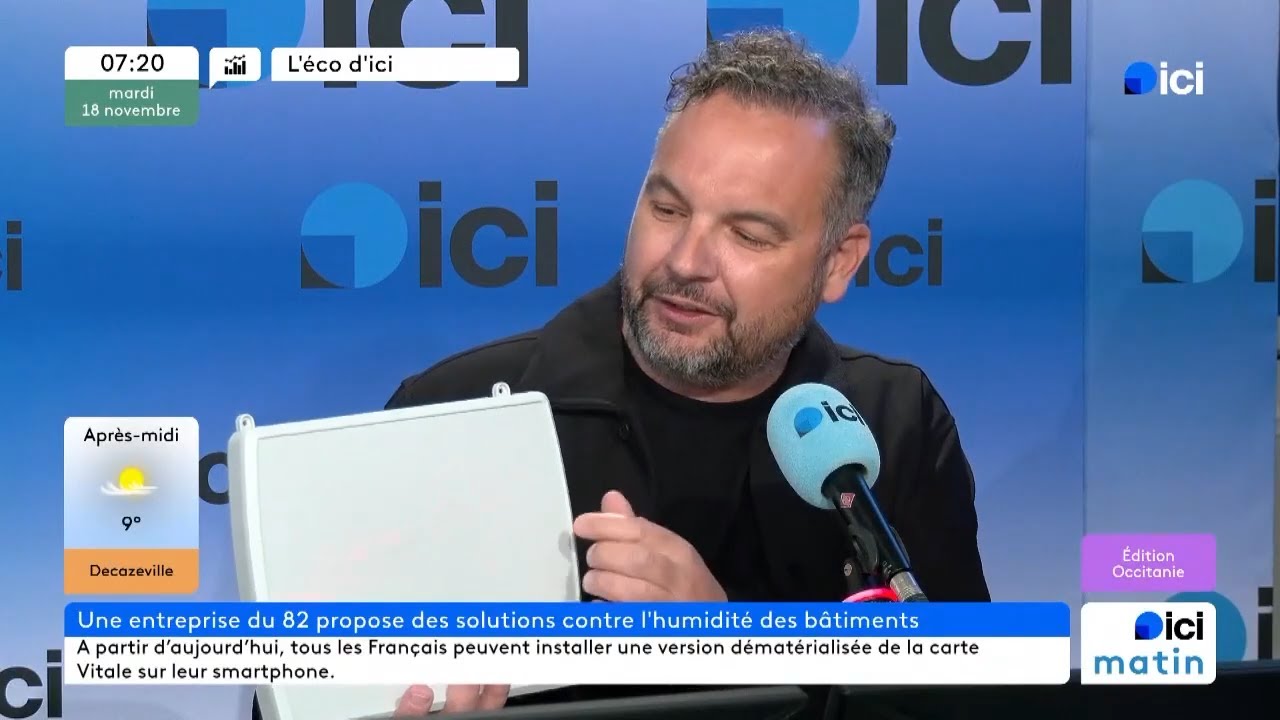 ATE : l’inverseur de polarité français qui élimine l’humidité – Interview France Bleu & France 3