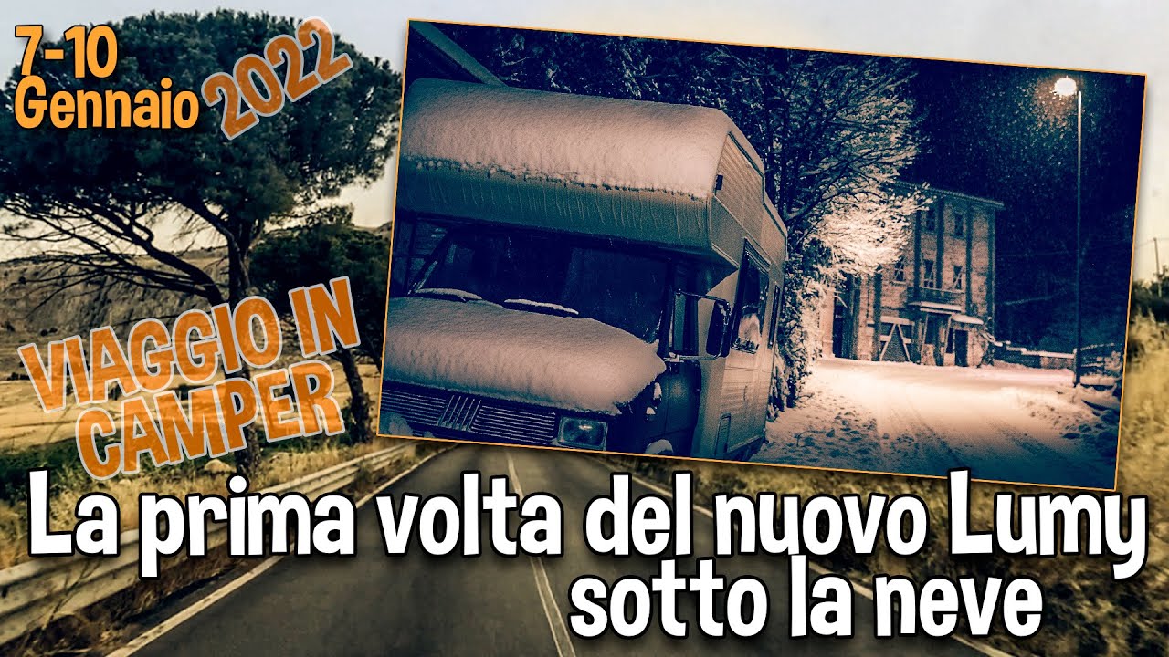 Viaggiando in Camper: la prima volta sotto la neve