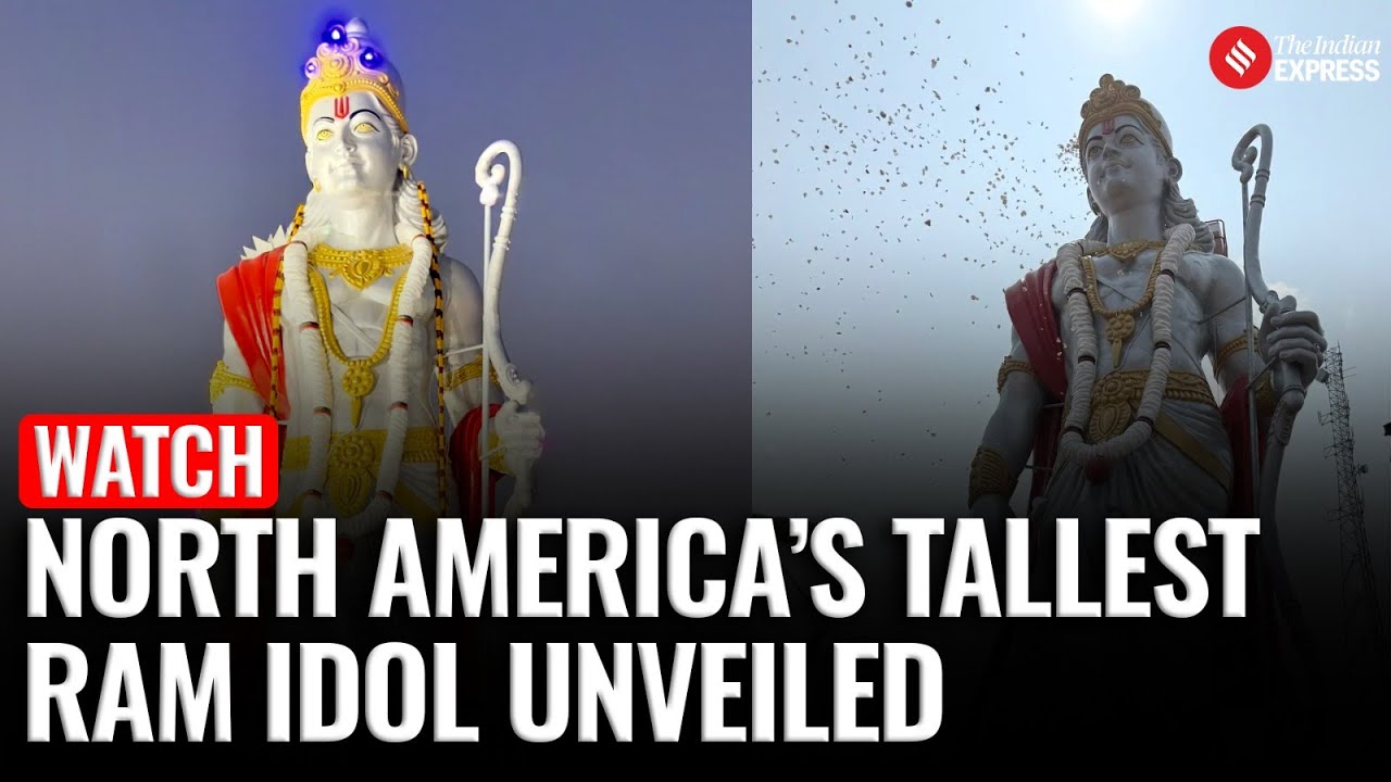 North America&rsquo;s Tallest Idol of Lord Ram Unveiled in Canada&rsquo;s Mississauga Amid Devotee Gathering