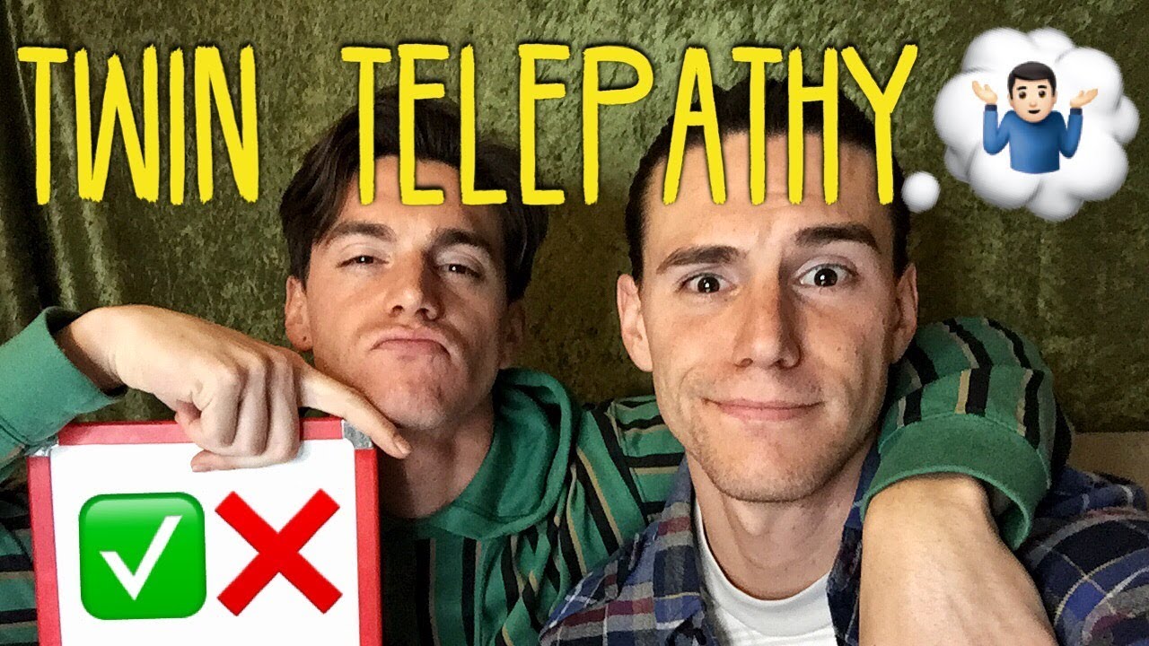 Twin Telepathy: Try Not To Laugh - The Esparza Twins