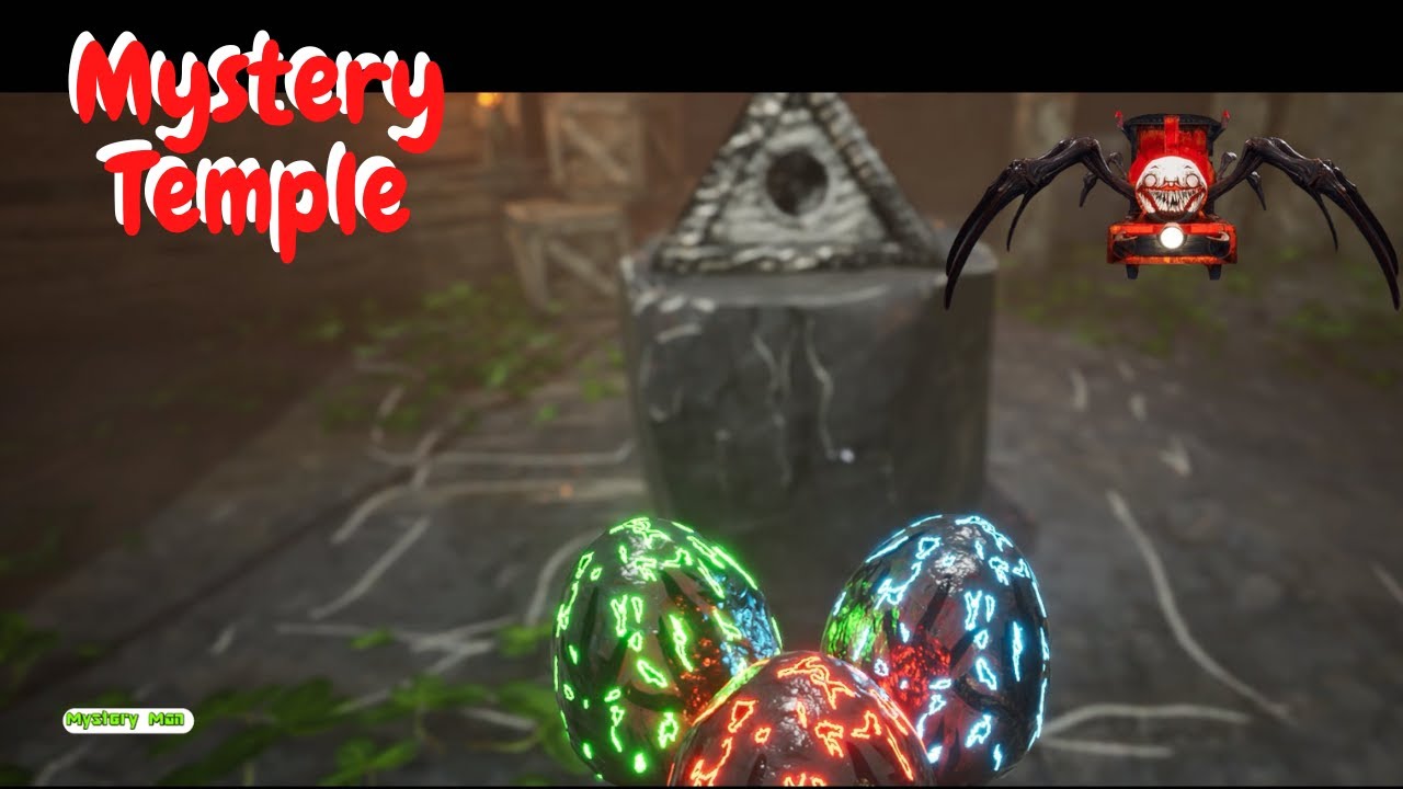 CHOO CHOO CHARLES Where to use eggs | Ending of train | Mystery temple