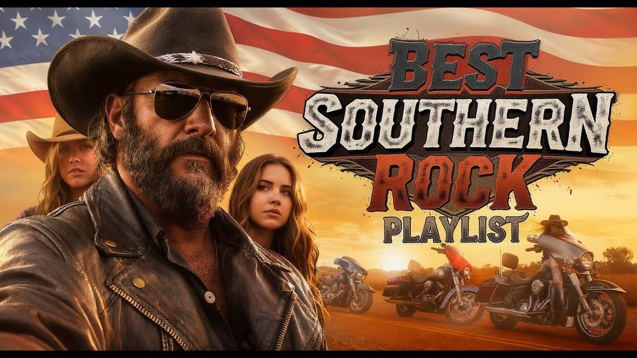 🎸 Ultimate Ride Playlist 2025 – 2, 5 Hours of Southern Rock & Country Blues Energy 🔥