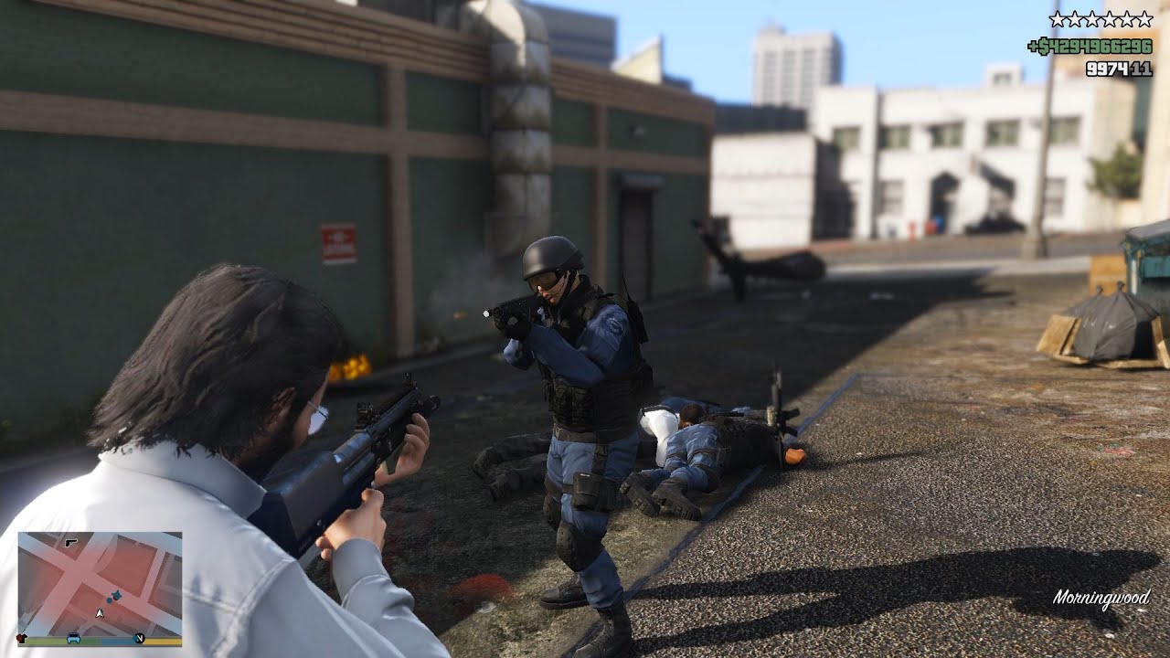 GTA V Target Takedown + Ten Star Police Chase(RDE 4.0.1)
