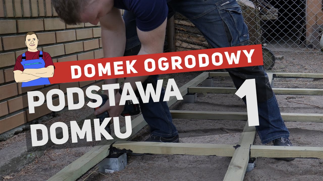 Buduję domek ogrodowy, narzędziowy. Podstawa domku (1)