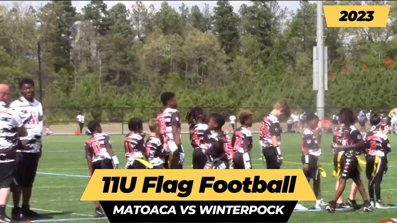 🏈11U Youth Flag Football Game 2023 Matoaca VS Winterpock✨