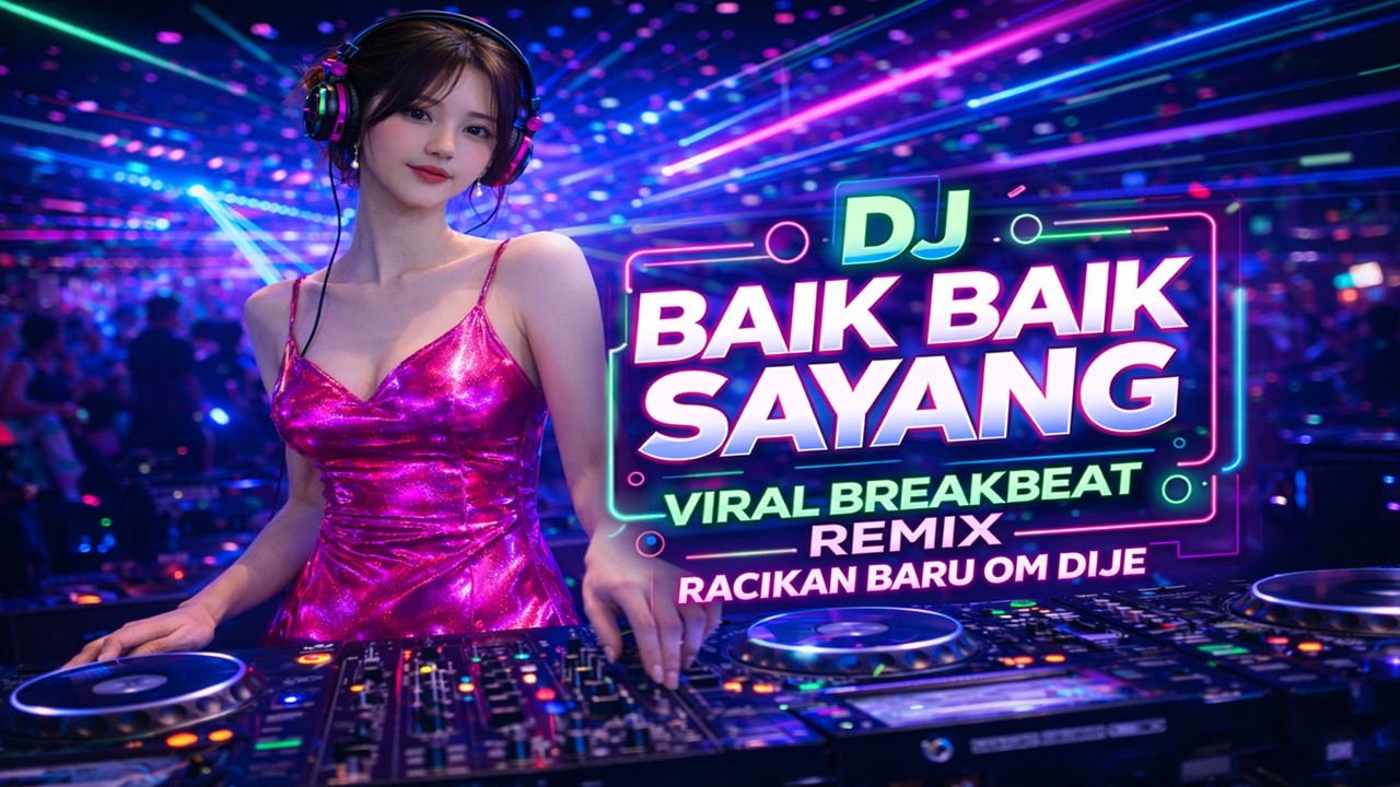 DJ BAIK BAIK SAYANG | FYP VIRAL BREAKBEAT | RACIKAN BARU OM DIJE