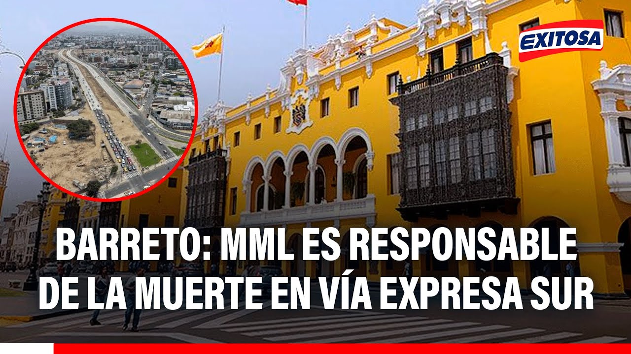 🔴🔵 MML es responsable por atropello y muerte de mujer en la Vía Expresa Sur, según experto