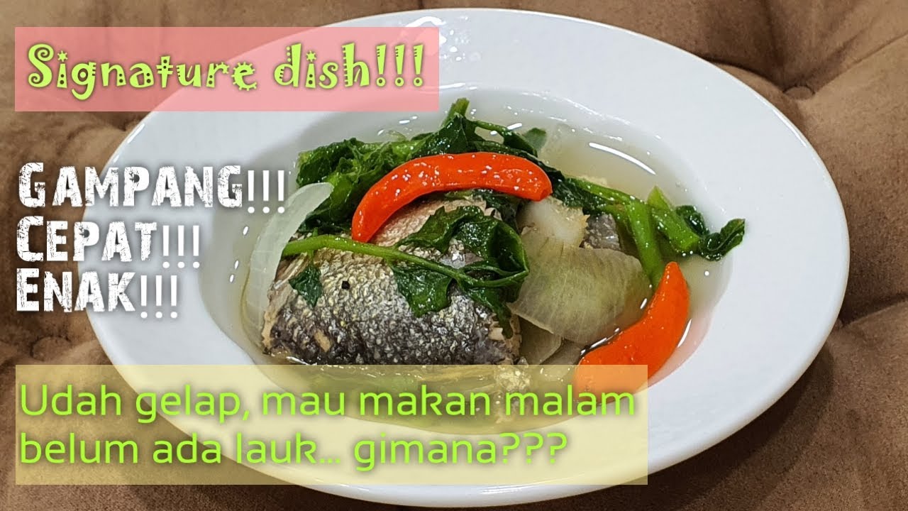 Sop Bandeng Selada Air (Kenci) Kuah Segar | Gampang, Cepat dan Enak!!!