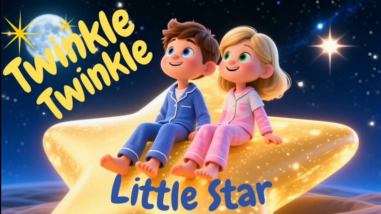 Twinkle Twinkle Little Star ⭐ | Beautiful Animated Nursery Rhyme for Kids