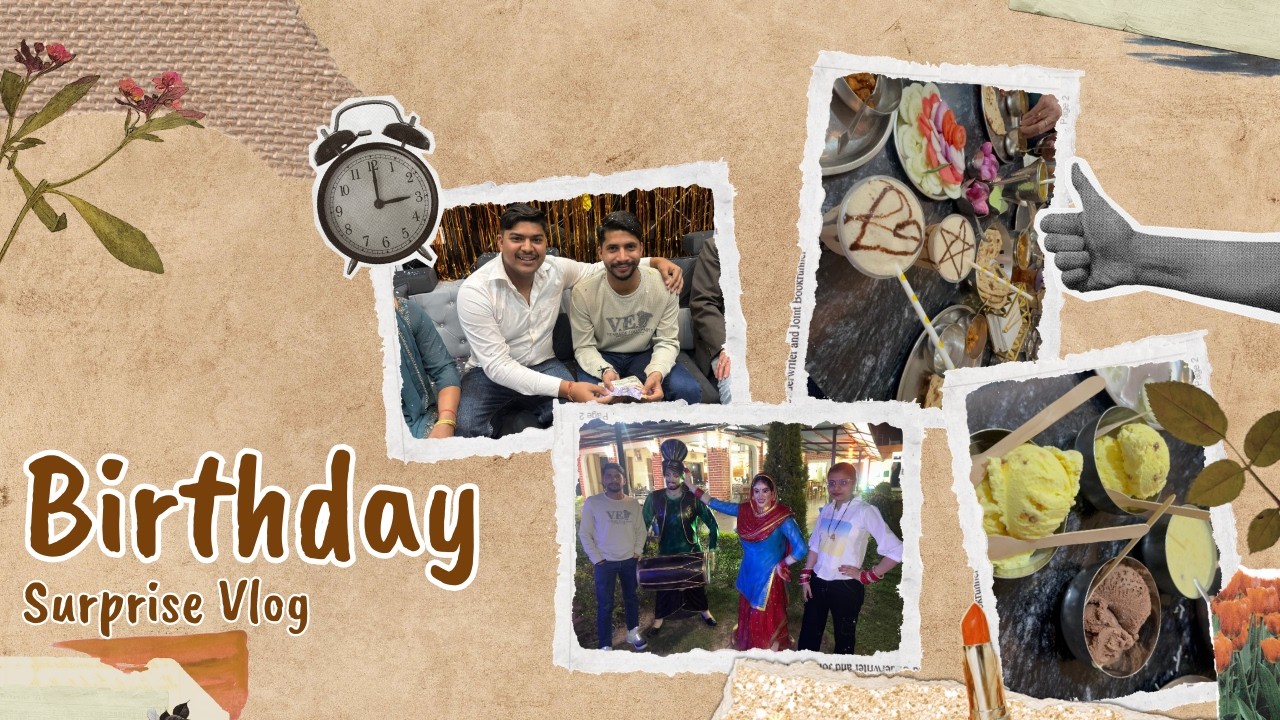 “Mujhe Bilkul Idea Nahi Tha! 😱 | Surprise Birthday Party Vlog”  | “Best Birthday Surprise Ever! 🎂✨