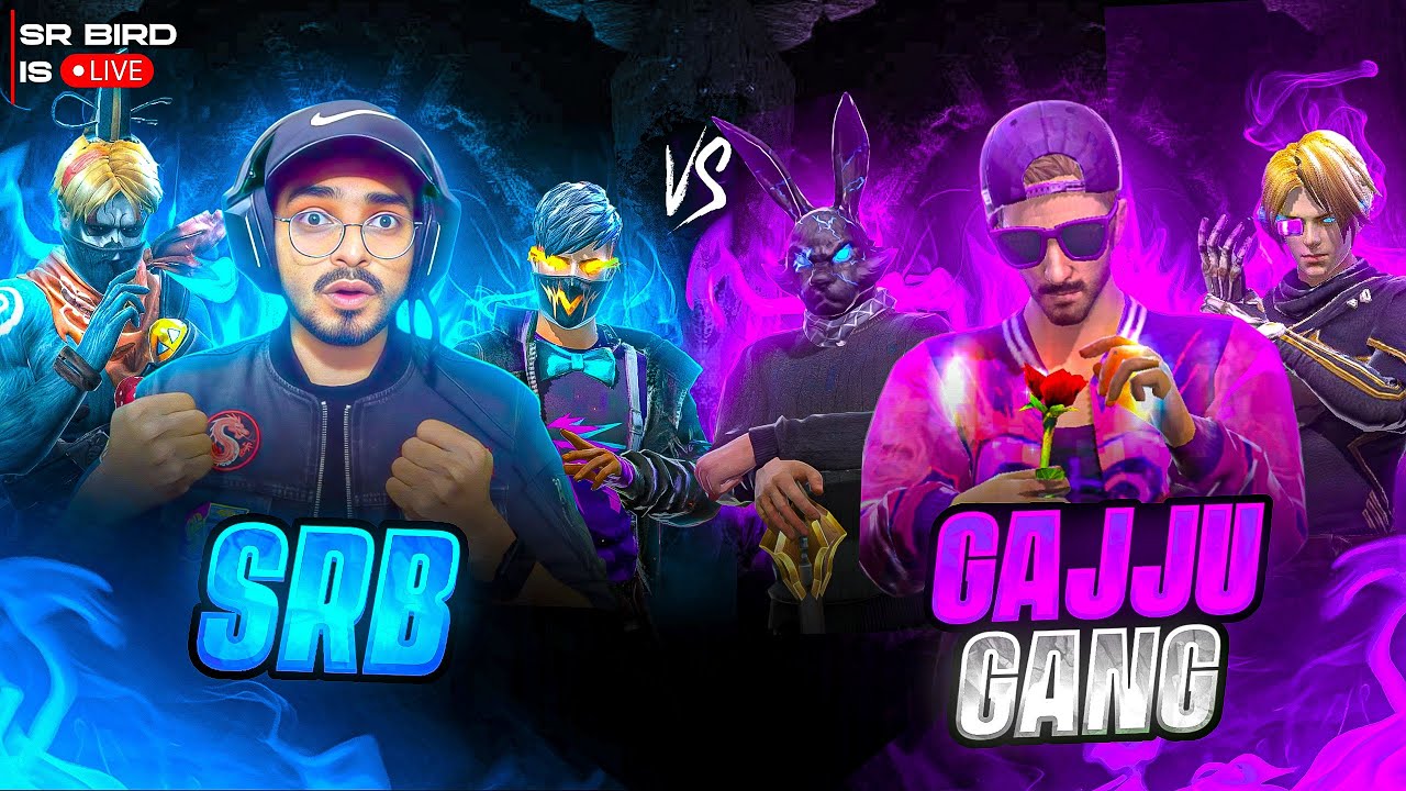 🔴GAJJU GANG ☠️ VS SRB 🔥 BO5  BEST VS BEST ☠️ @Indianproyar @Gajjubhaiofficial093