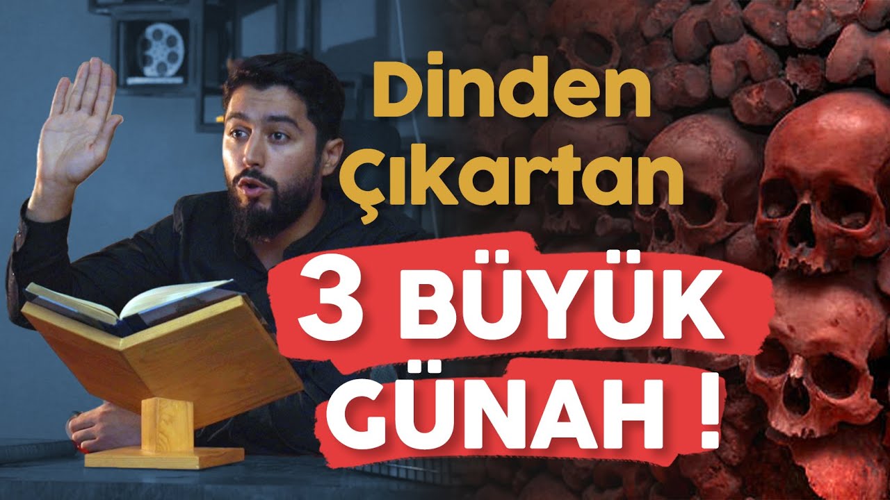 DİNDEN ÇIKARTAN 3 BÜYÜK GÜNAH ! ( CEHENNEMDEKİLER SESLENİYOR KEŞKE YAPMASAYDIK ) - ONUR KAPLAN