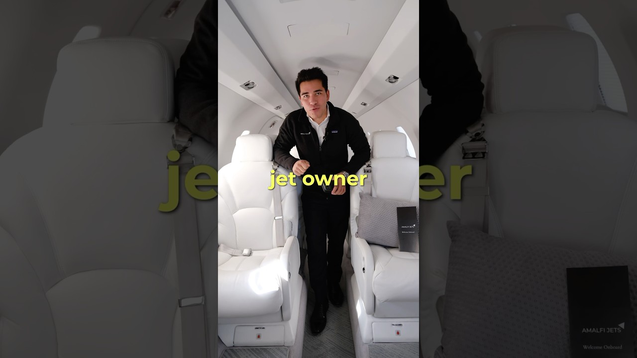 This is where you should sit on a private jet. #PrivateJet #Plane #Aviation