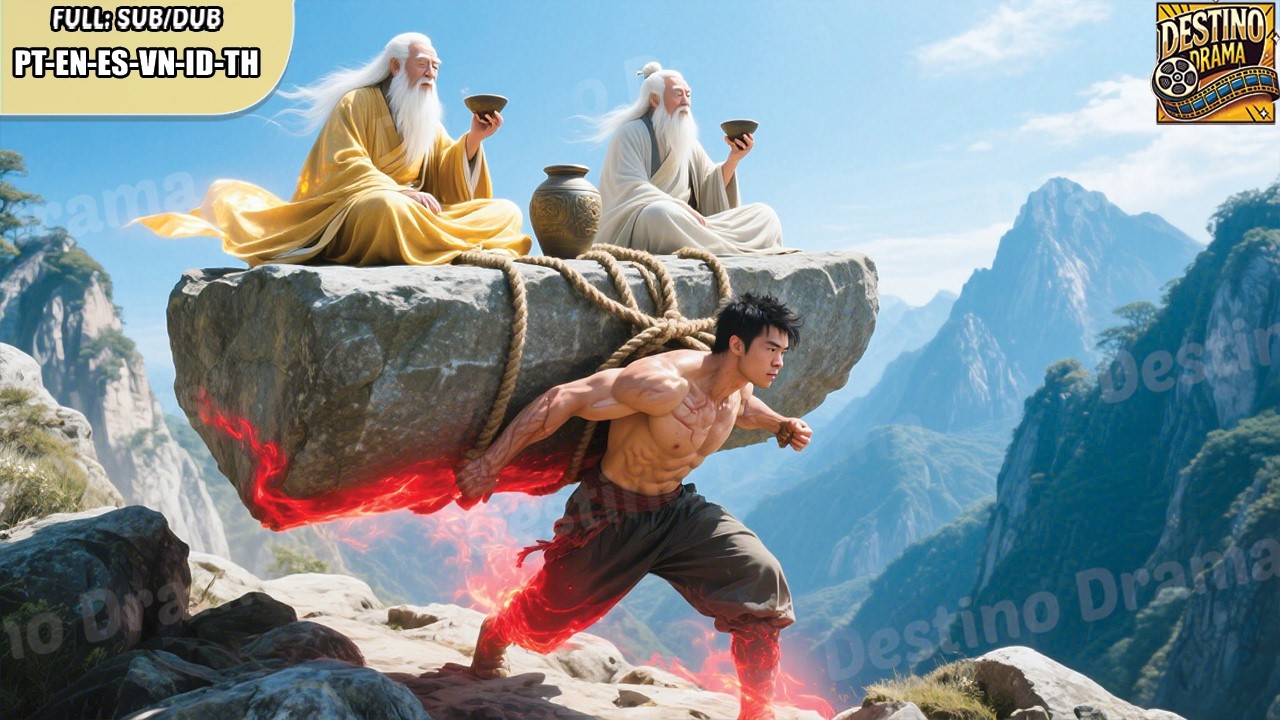 Por uma garota, o entregador quase foi morto, mas um velho salvou sua vida e o fez Rei da Guerra.