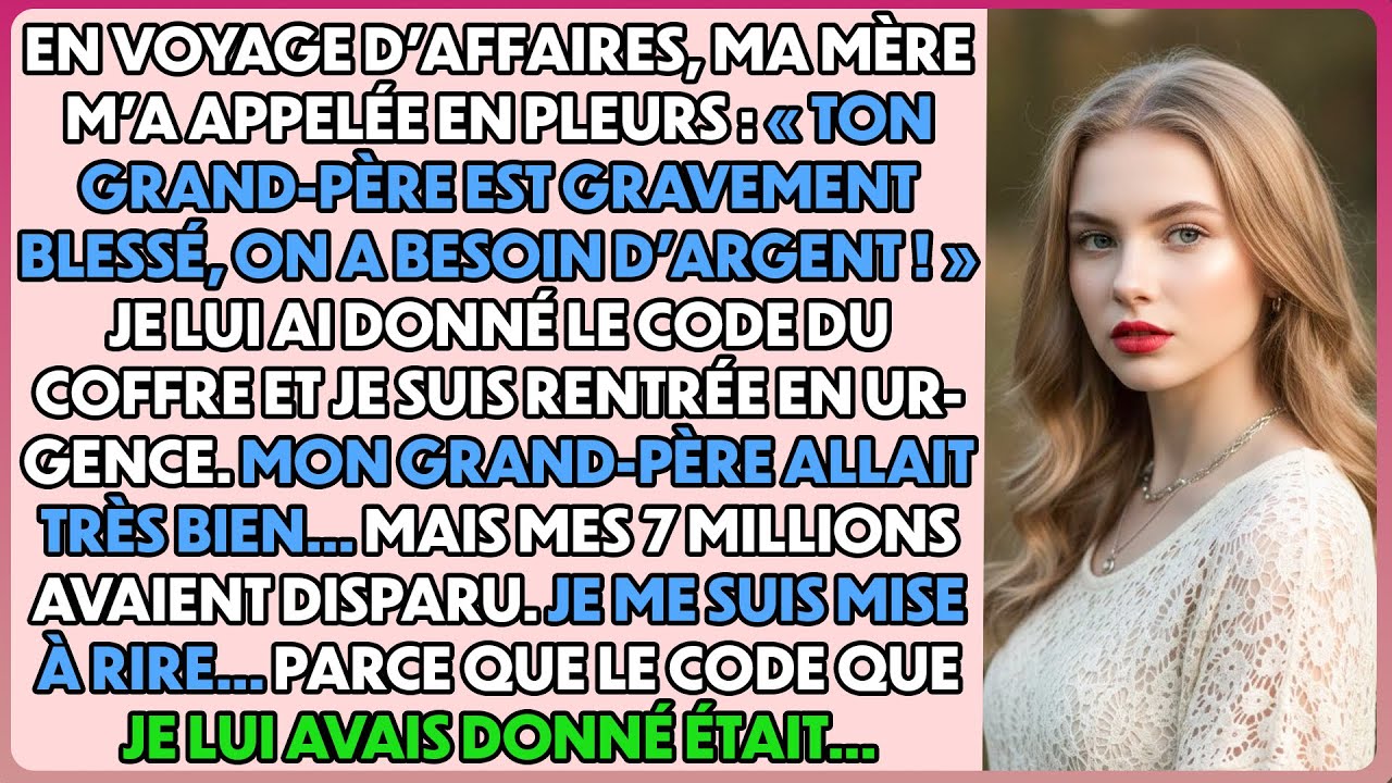 Ma sœur a vidé tous mes comptes et s’est enfuie avec son petit ami. J’étais brisée… jusqu’à ce que…